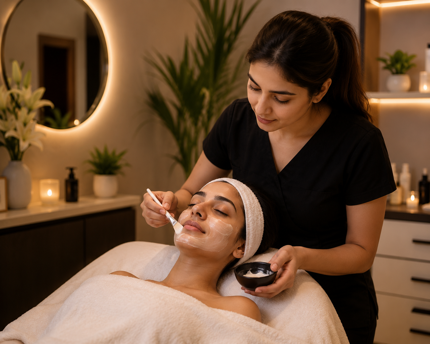 Skin care facial