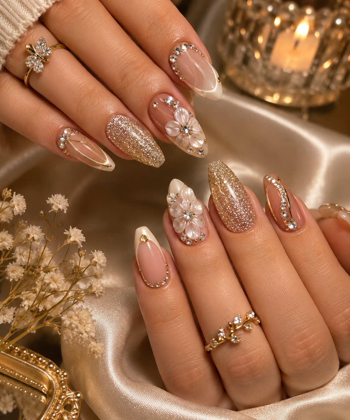 Luxury nail art