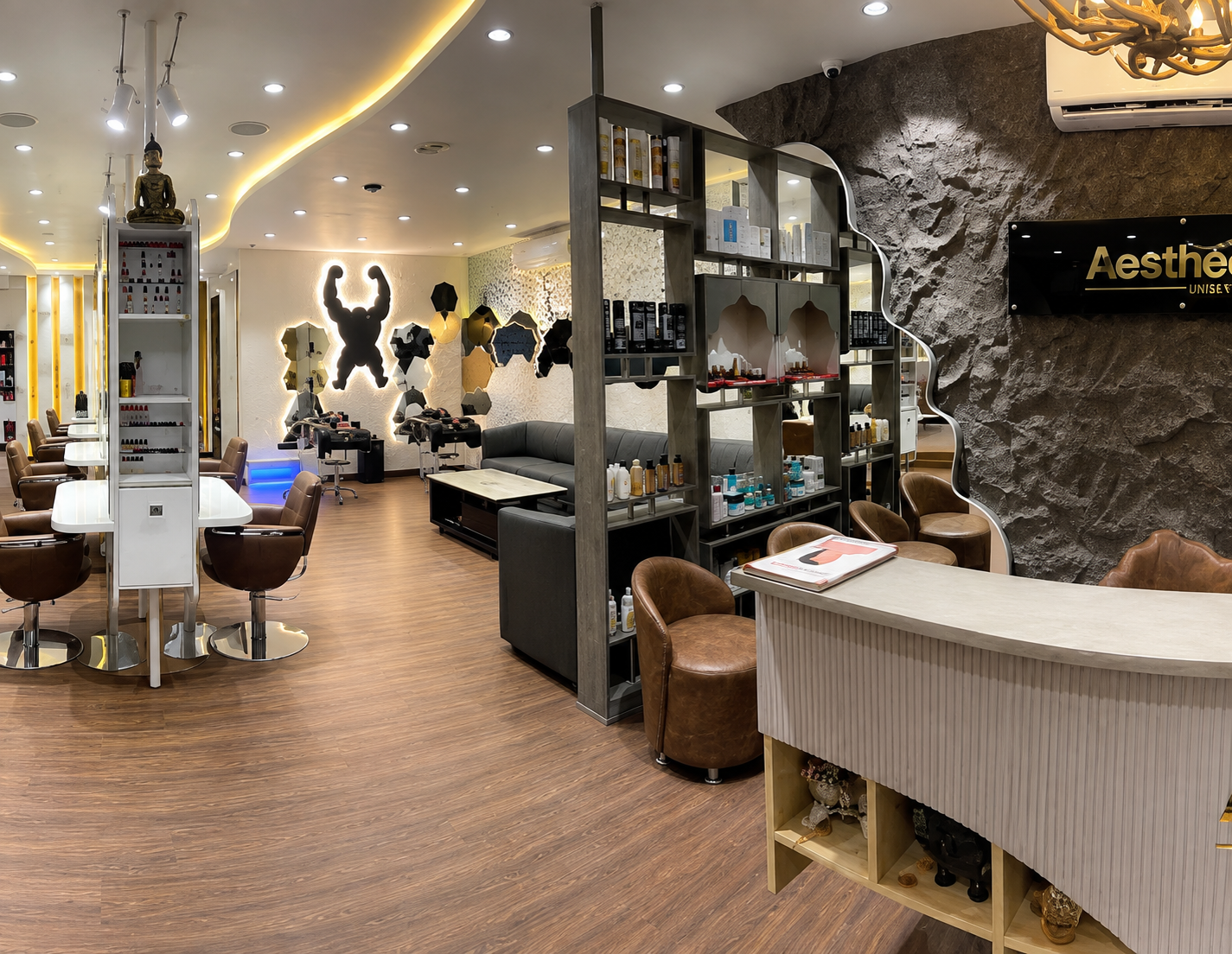 Elegant Salon Interior
